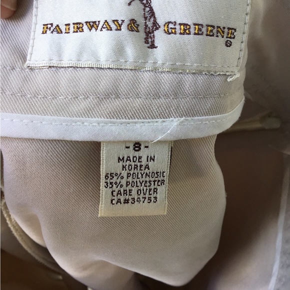 Fairway and Greene Ladies golf skirt with shorts under skirt size 8 - Picture 6 of 6